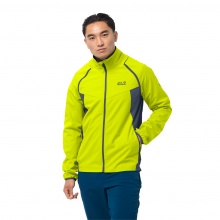 Jack Wolfskin Fahrrad-Softshelljacke und Weste Tandem (PFC-Frei) gelb Herren